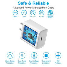 Lade das Bild in den Galerie-Viewer, CASEKIS 20W Tpye-C Fast Charger With 6ft Cable For iPhone