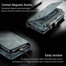Load image into Gallery viewer, Casekis Samsung Galaxy A12 Multifunctional Wallet PU Leather Case - Casekis