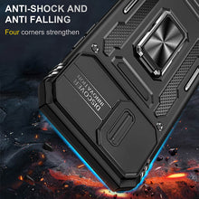 Lade das Bild in den Galerie-Viewer, Casekis Sliding Camera Cover Anti-Fall Phone Case Black