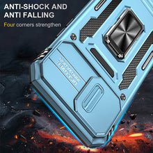 Lade das Bild in den Galerie-Viewer, Casekis Sliding Camera Cover Anti-Fall Phone Case Light Blue