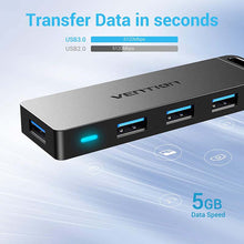 Lade das Bild in den Galerie-Viewer, 4-Port USB 3.0 Hub