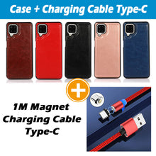 Load image into Gallery viewer, Casekis Cardholder Leather Wallet Phone Case For Galaxy A12