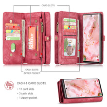 Lade das Bild in den Galerie-Viewer, Casekis Wallet PU Leather Case for Galaxy S22 Ultra 5G
