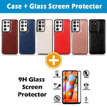 Lade das Bild in den Galerie-Viewer, Casekis Cardholder Leather Wallet Phone Case For Galaxy S21 Ultra