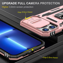 Lade das Bild in den Galerie-Viewer, Casekis Sliding Camera Cover Anti-Fall Phone Case Rose Gold