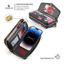Lade das Bild in den Galerie-Viewer, Casekis Multifunction Tote Crossbody Phone Bag Black