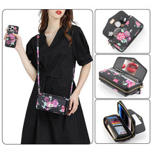 Lade das Bild in den Galerie-Viewer, Casekis Multifunction Tote Crossbody Phone Bag Black