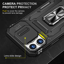 Lade das Bild in den Galerie-Viewer, Casekis Sliding Camera Cover Anti-Fall Phone Case Black