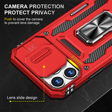 Lade das Bild in den Galerie-Viewer, Casekis Sliding Camera Cover Anti-Fall Phone Case Red