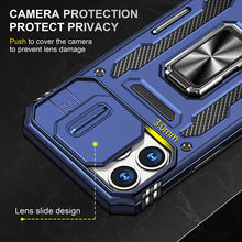 Lade das Bild in den Galerie-Viewer, Casekis Sliding Camera Cover Anti-Fall Phone Case Navy Blue