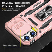 Lade das Bild in den Galerie-Viewer, Casekis Sliding Camera Cover Anti-Fall Phone Case Rose Gold