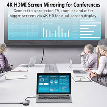 Lade das Bild in den Galerie-Viewer, 6 in 1 USB C Hub Docking Station