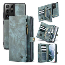 Load image into Gallery viewer, Casekis Samsung Galaxy S21 Series Multifunctional Wallet PU Leather Case - Casekis