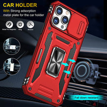 Lade das Bild in den Galerie-Viewer, Casekis Sliding Camera Cover Anti-Fall Phone Case Red