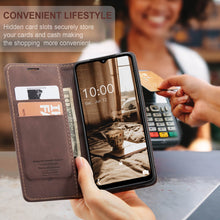 Lade das Bild in den Galerie-Viewer, Casekis Retro Wallet Case for Galaxy A13 5G