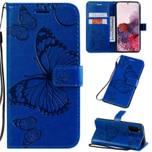 Lade das Bild in den Galerie-Viewer, 2021 Upgraded 3D Embossed Butterfly Wallet Phone Case For Samsung S20 FE 4G/5G - Casekis