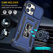 Lade das Bild in den Galerie-Viewer, Casekis Sliding Camera Cover Anti-Fall Phone Case Navy Blue