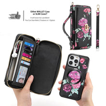 Lade das Bild in den Galerie-Viewer, Casekis Multifunction Tote Crossbody Phone Bag Black