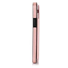 Lade das Bild in den Galerie-Viewer, Casekis Butterfly Embossing Wallet Phone Case Rose Gold