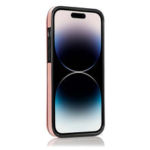 Lade das Bild in den Galerie-Viewer, Casekis Butterfly Embossing Wallet Phone Case Rose Gold