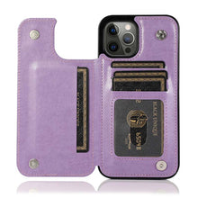 Lade das Bild in den Galerie-Viewer, Casekis Butterfly Embossing Wallet Phone Case Purple
