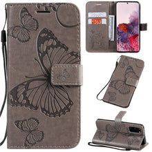 Lade das Bild in den Galerie-Viewer, 2021 Upgraded 3D Embossed Butterfly Wallet Phone Case For Samsung S20 FE 4G/5G - Casekis