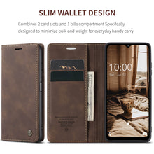 Lade das Bild in den Galerie-Viewer, Casekis Retro Wallet Case for Galaxy A13 5G