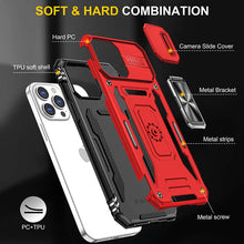 Lade das Bild in den Galerie-Viewer, Casekis Sliding Camera Cover Anti-Fall Phone Case Red