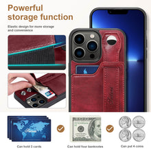 Load image into Gallery viewer, Casekis Wristband Stand Phone Case Red