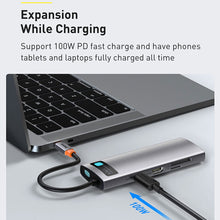 Lade das Bild in den Galerie-Viewer, 8 in 1 USB C Hub Docking Station