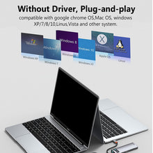 Lade das Bild in den Galerie-Viewer, 8 in 1 USB C Hub Docking Station