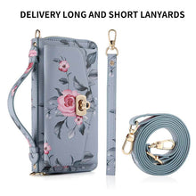 Lade das Bild in den Galerie-Viewer, Casekis Multifunction Tote Crossbody Phone Bag Blue