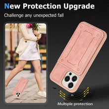 Load image into Gallery viewer, Casekis Magnetic Cardholder Phone Case Pink