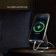 Lade das Bild in den Galerie-Viewer, Adjustable Desktop Phone Stand-Black