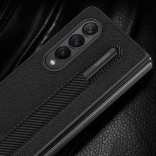 Load image into Gallery viewer, Z Fold 3 Case with S Pen Holder Business Case
