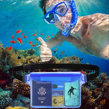 Lade das Bild in den Galerie-Viewer, Casekis Large Waterproof Pouch with Waist Strap - 2 Packs