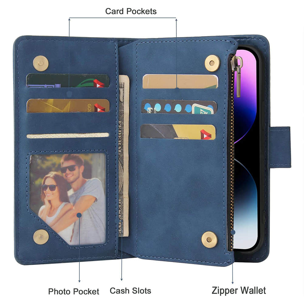 Casekis Classic Clamshell Phone Case Blue Casekis Classic Clamshell Phone Case Blue