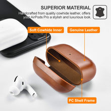 Lade das Bild in den Galerie-Viewer, Casekis Genuine Leather Case for AirPods Pro