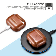 Lade das Bild in den Galerie-Viewer, Casekis Genuine Leather Case for AirPods 3