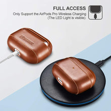 Lade das Bild in den Galerie-Viewer, Casekis Genuine Leather Case for AirPods Pro