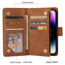 Load image into Gallery viewer, Casekis Classic Clamshell Phone Case Brown