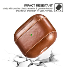 Lade das Bild in den Galerie-Viewer, Casekis Genuine Leather Case for AirPods 3