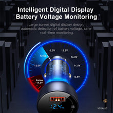 Lade das Bild in den Galerie-Viewer, Casekis Car Charger 65W With LED Display