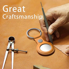 Load image into Gallery viewer, Leather Apple Air tags Case - Casekis