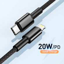 Lade das Bild in den Galerie-Viewer, USB-C to Lightning Charge Cable PD 20W for iPhone