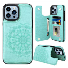 Lade das Bild in den Galerie-Viewer, Casekis Mandala Embossed Phone Case Green