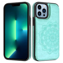 Lade das Bild in den Galerie-Viewer, Casekis Mandala Embossed Phone Case Green