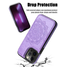 Lade das Bild in den Galerie-Viewer, Casekis Mandala Embossed Phone Case Purple