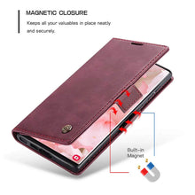 Lade das Bild in den Galerie-Viewer, Casekis Retro Wallet Case Red