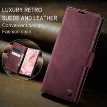 Lade das Bild in den Galerie-Viewer, Casekis Retro Wallet Case Red